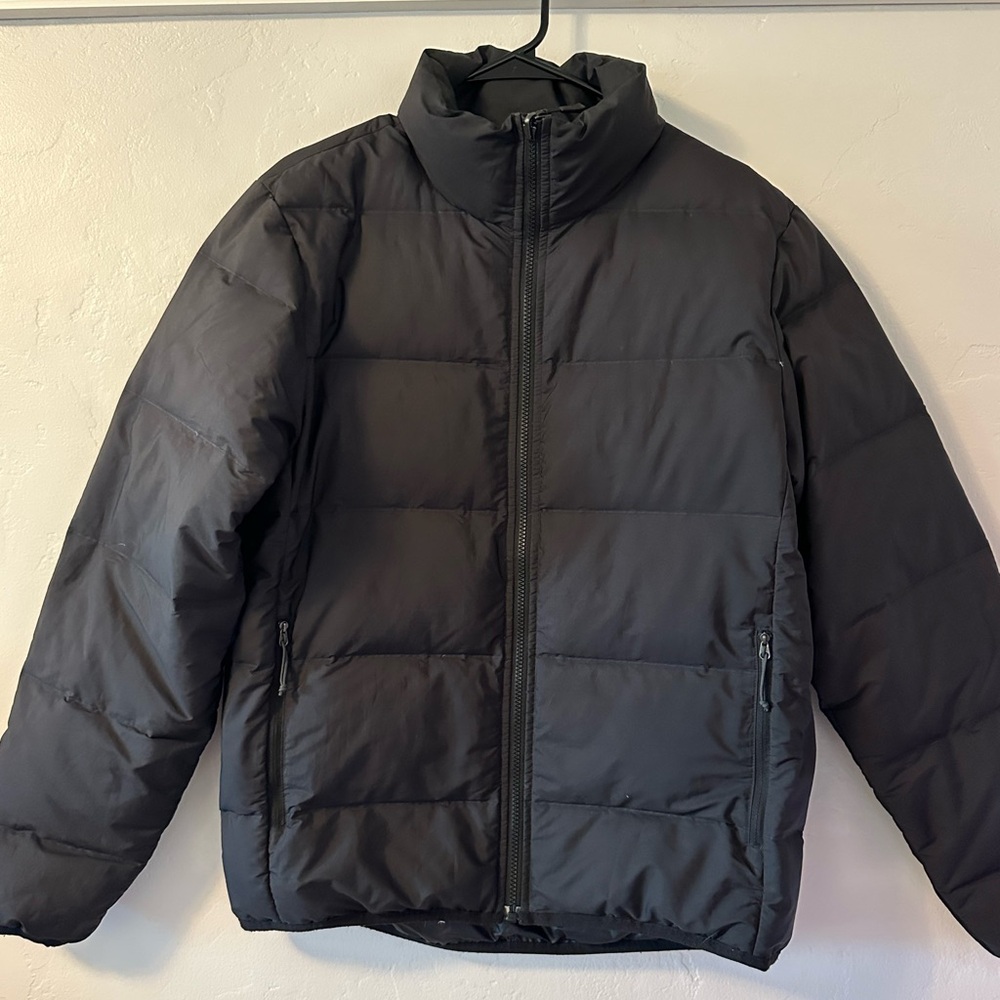 Men’s Mountain Hardwear Black Goose Down Puffer Jacket